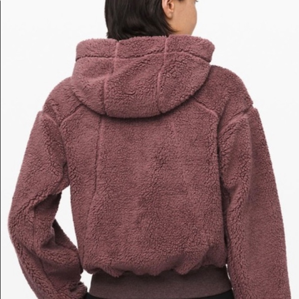 Sz 10 teddy bear jacket. Worn about 10X. Perfect condition